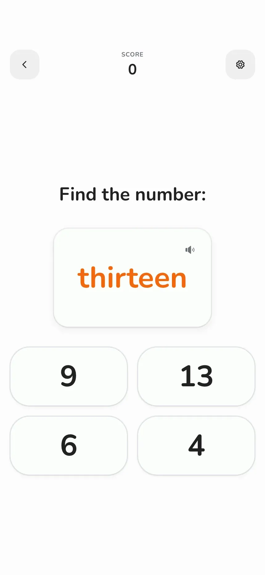 Number match game showing a jersey number in the 20s with answer choices